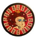 Queen of Hearts – “No Love Left” Resin Wall Art (Original / Ready to Hang)